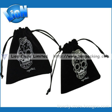 Upscale Logo Branded Exquisite Gift Velvet, Jewelry Pouch, Screen Printing Pouch (e-107)